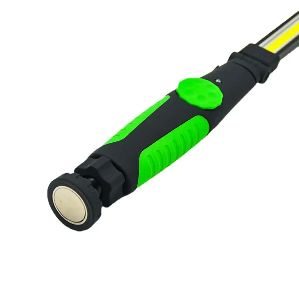 Folding Flashlight Portable COB LED Work Light Magnetic Base Super Bright USB Rechargeable Torch 360° Rotate Handled Lamp