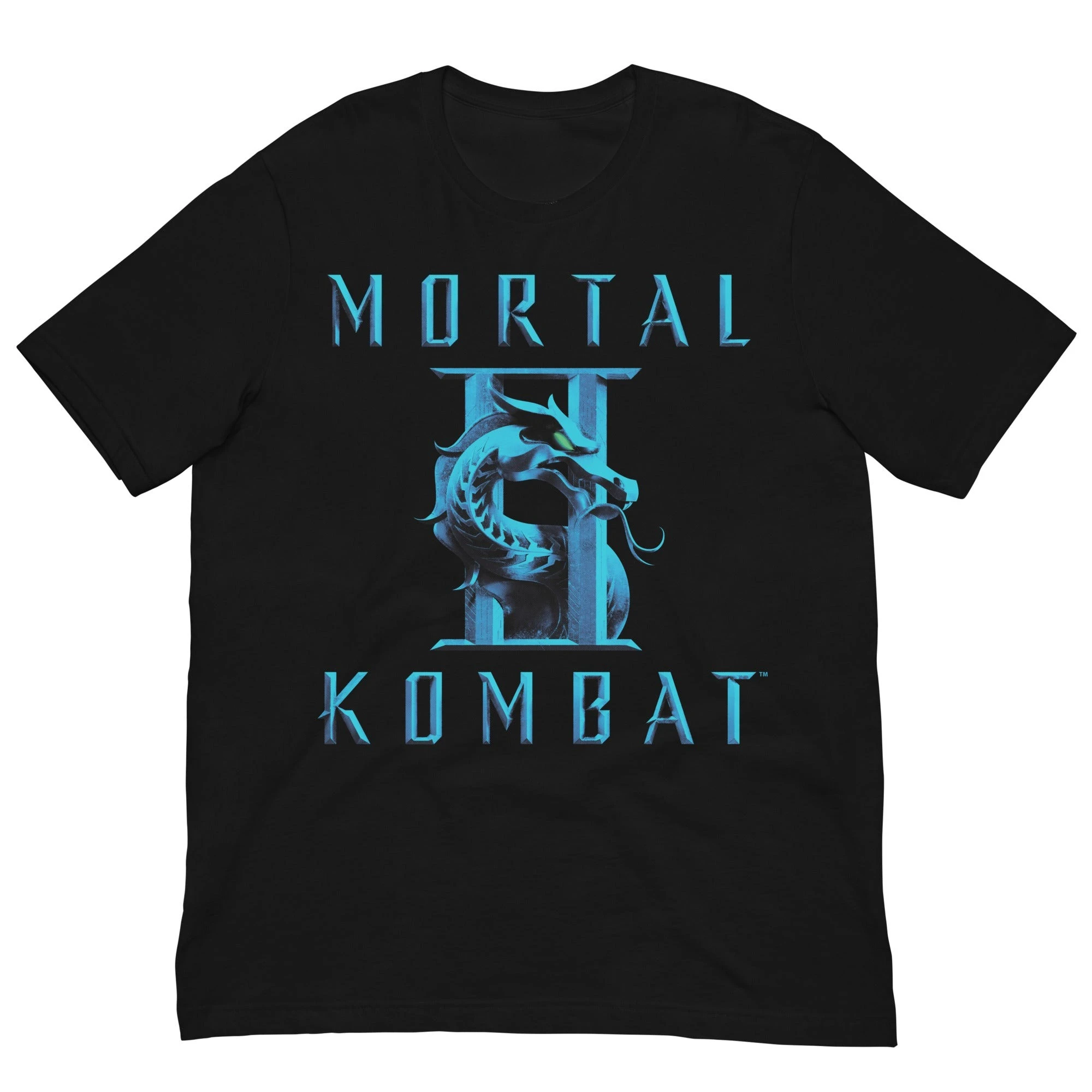 Camiseta unisex 100% algodón con gráfico del logo clásico de Mortal Kombat 2, nueva colección de verano 2026, superventas, estilo Y2K, oversize, camiseta de moda para hombre con cuello redondo.