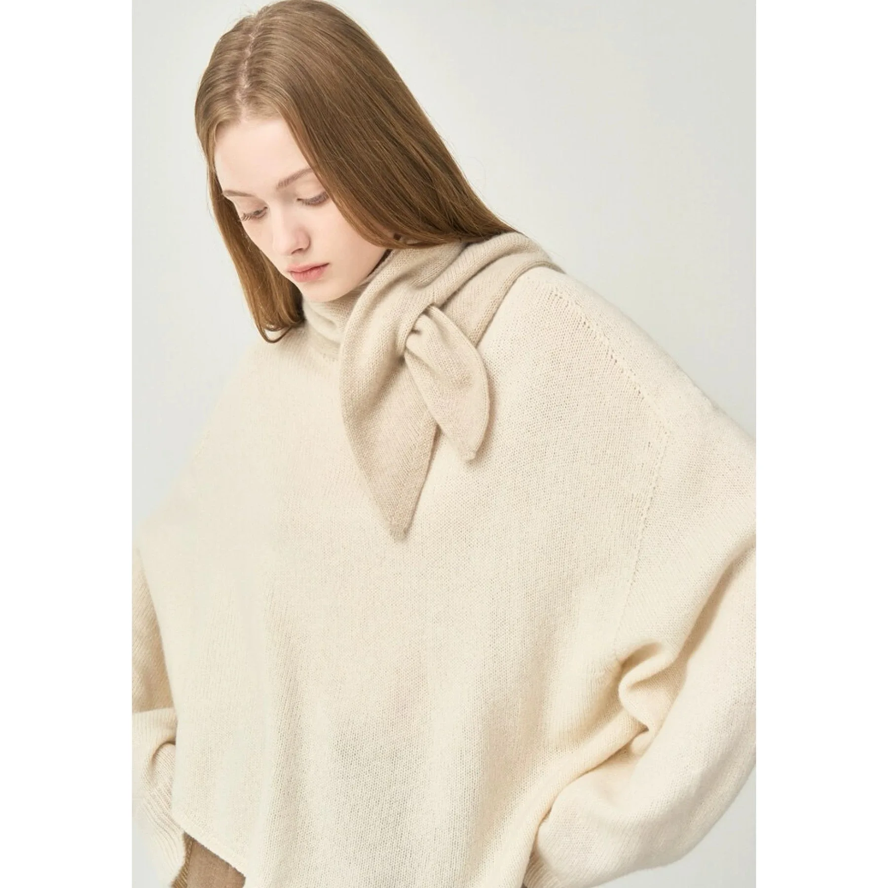 Faionable دافئ Ne Warmer e وشاح خمسة ألوان الليمون الجبن الخريف Cas25 تخفيف فضفاض صالح طويل Sve جولة Ne #4