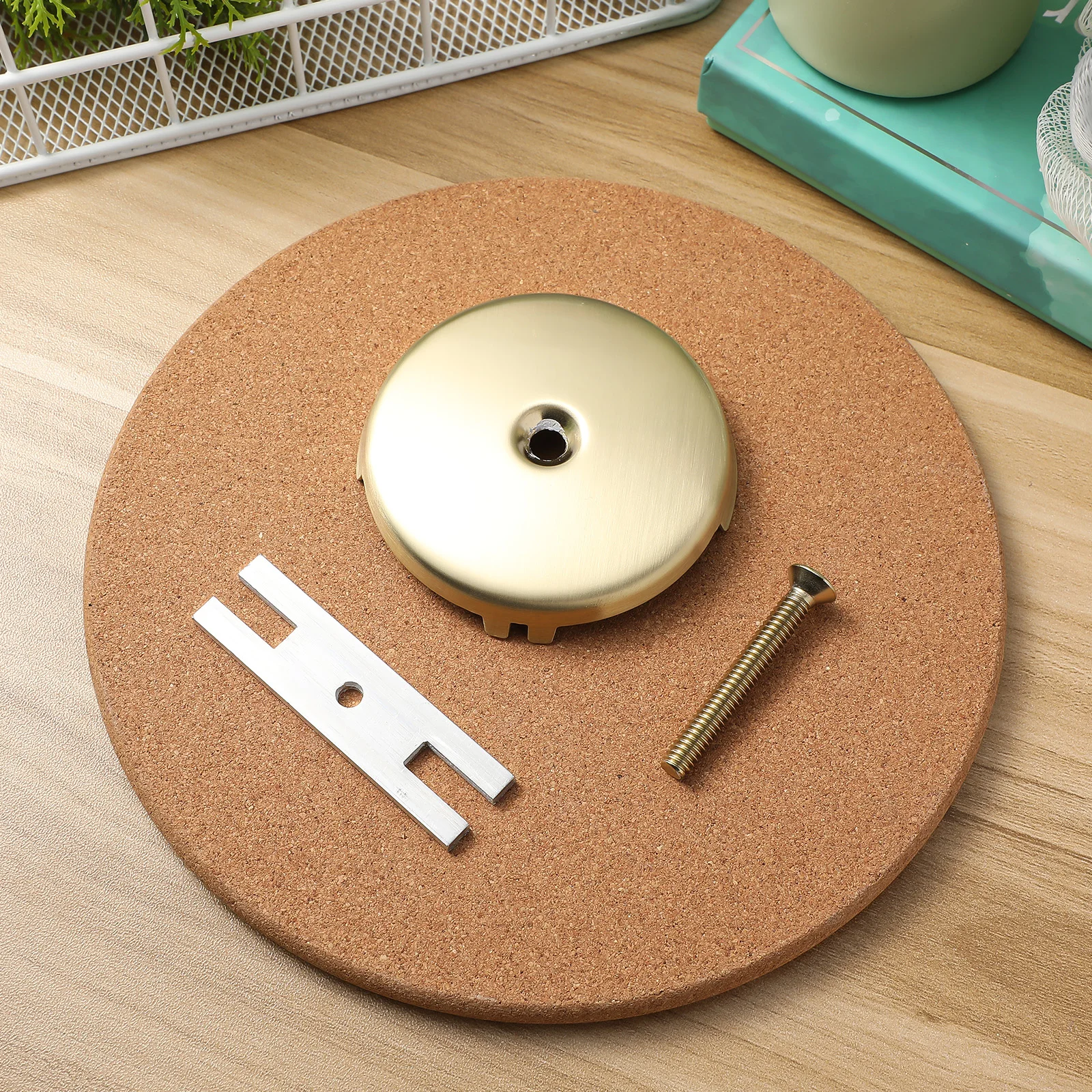 Stainless Steel Bathtub Cover Overflow Plate Panel Basin Gasket Tub Essentials Bathroom Drain Cover Bath Overflow Flat Drain Tub - Image 5