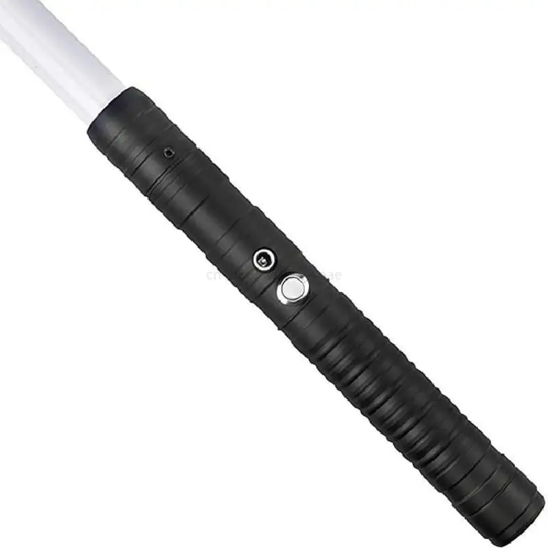 Metal Lightsaber USB Rechargeable 14 Colors Change Light Sword Toy With Force Vibration Hitting Sound Led Flashing Weapo