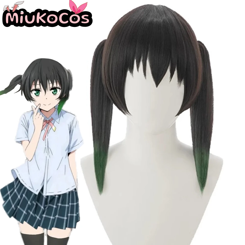 

В НАЛИЧИИ Yu Takasaki Косплей Парик MiukoCosplay Anime LoveLive! Косплей Nijigasaki High School Idol Club