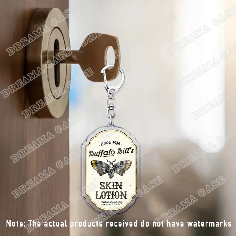 شخصية كرتونية هانيبال المفاتيح اكسسوارات حقيبة سحر لعبة سلاسل المفاتيح Keyrings مجوهرات Dottore المشجعين الأصدقاء هدية
