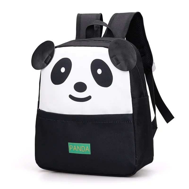 Cute and Lightweight Kindergarten Panda  Schoolbags for Boys and Girls Cartoon Backpack for Children\'s Leisure Travel Bag