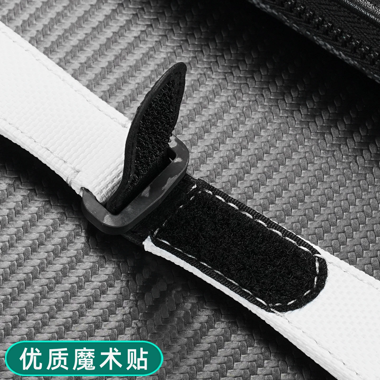 Custom Hook and Loop Fluororubber Waterproof Watch Strap For Franck Muller V45 V32 V41 Replacement Watch Band