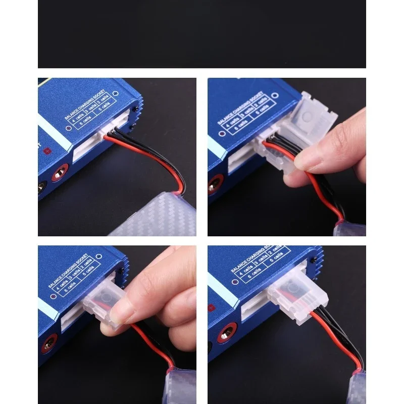 10pcs/lot AB Clip Plug Savers 2S 3S 4S 5S 6S LiPo Battery JST-XH Balanced Head Protection Balance for RC Drone Battery Expand