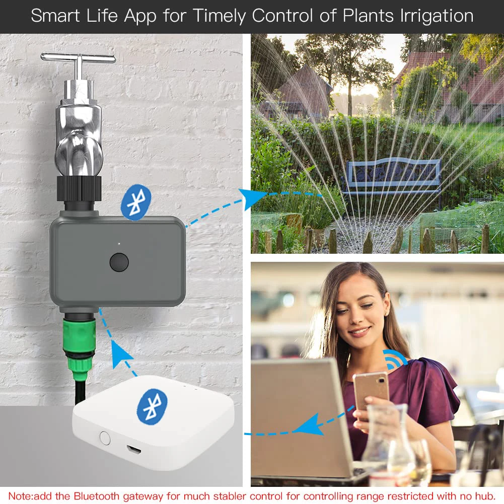 Tuya Bluetooth Gateway Hub Smart Bluetooth Mesh Bridge Connect WiFi Smart Life التحكم عن بعد العمل مع أجهزة Tuya Bluetooth