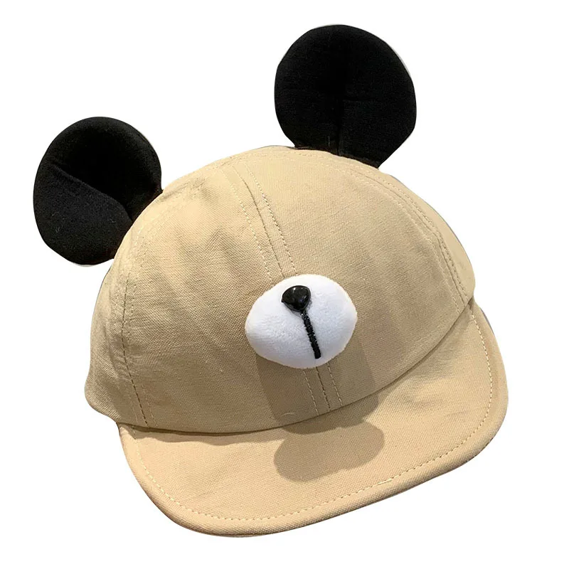 Spring and Summer New Children\'s Cartoon Cute Fashion Boys and Girls Breathable Outing Outdoor Leisure Sunblock Baseball Cap