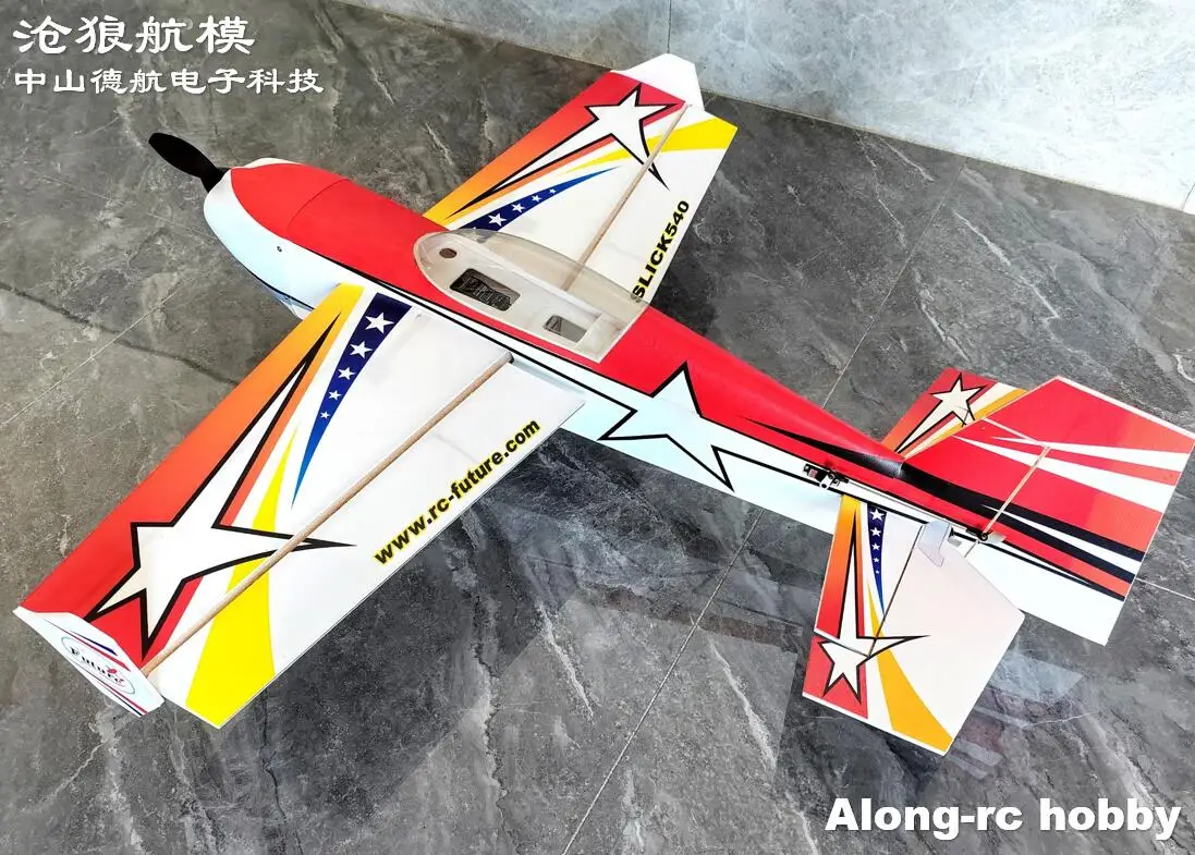 

Future PP Material Foam Plane RC F3D Airplane 38 inch 965mm Wingspan 15E Slick540 Slick F3D Airplane KIT or PNP Set 07A Color