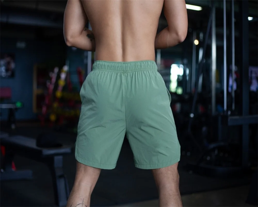 Mens Gym Fitness Shorts Bodybuilding running sports shorts Jogging Workout Male Summer Breathable Mesh Shorts men Sweatpants