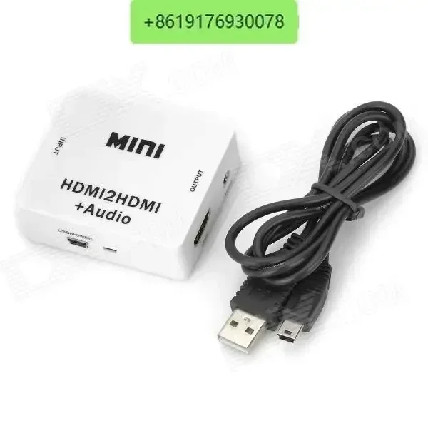 Decodificador HDMI Cracking para remover protocolo HDCP Conversor digital para analógico Separador de áudio
