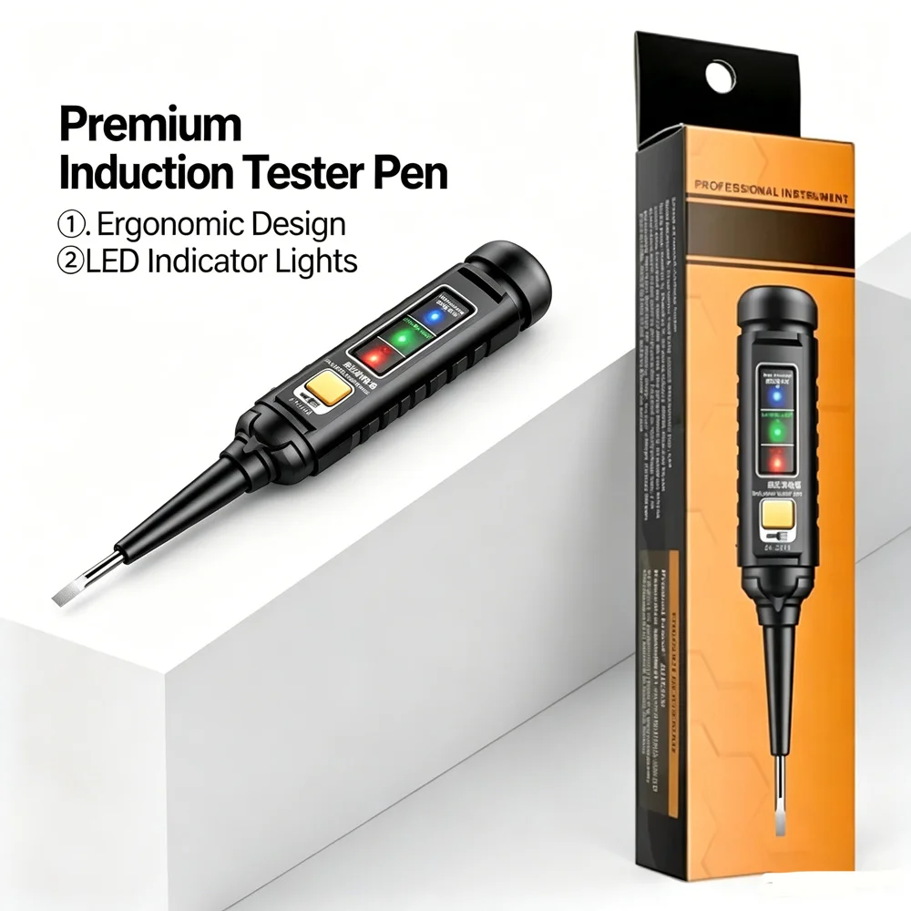 ANENG B15 24-250V AC DC Non Contact Induction Tester Pen Live Wire Voltage Detector Screwdriver For Electrical Troubleshoot