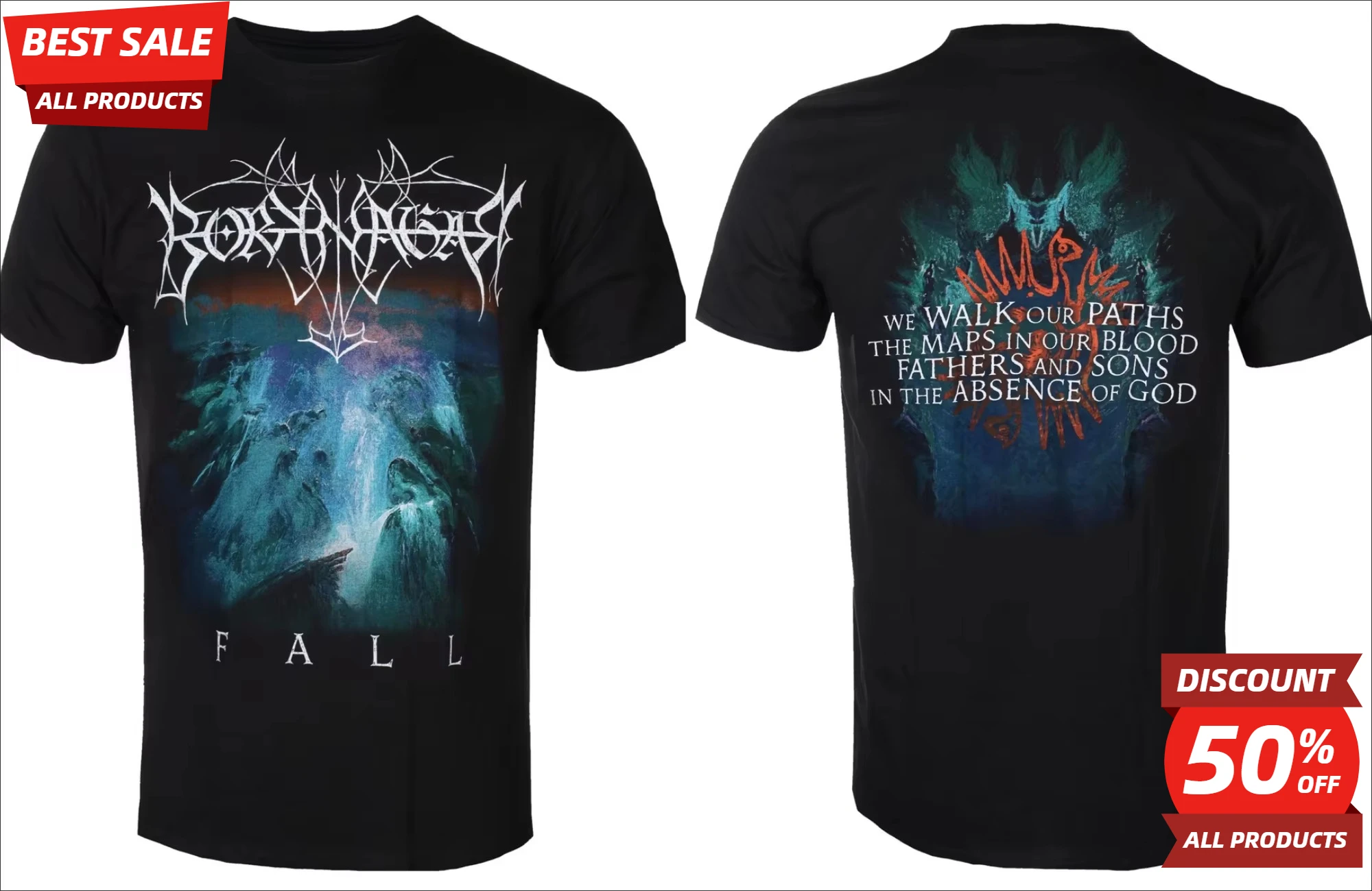 

Borknagar Rock Band T-Shirt Men Women Short Sleeve Cotton Tees Streetwear Brand T-shirt Unisex Tops Summer Men's Clothing