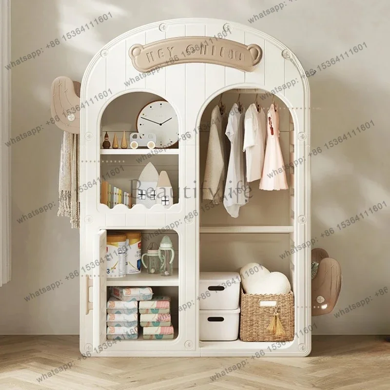 03.Nordic Luxury Orgnizer Wardrobes Modular Aesthetic Display Bedroom Wardrobes Storage Shelves Display Guarda Roupa Furniture