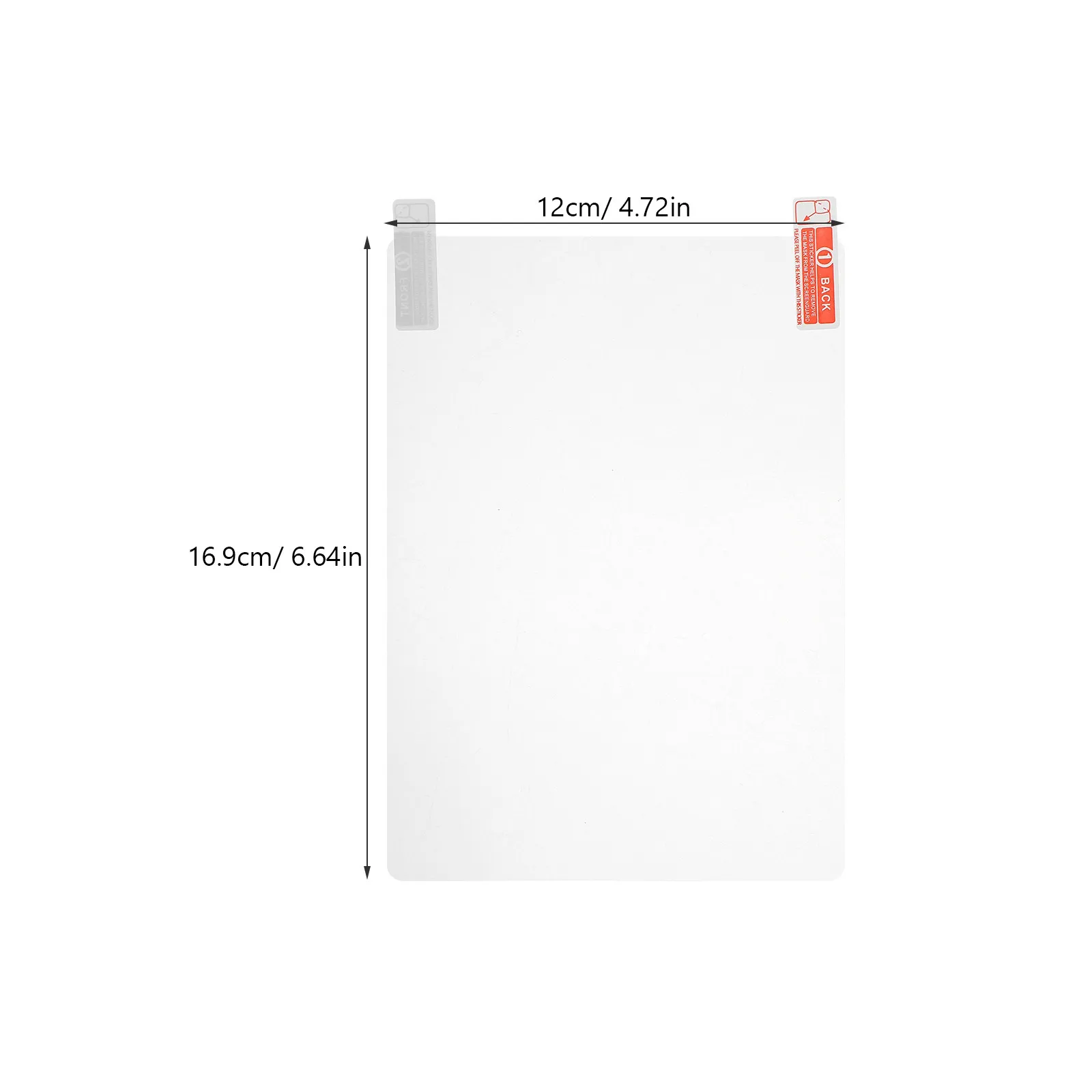 10Pcs Pet Screen Protector Matte Finish for Ebook Reader Paperwhite 5 6.8 Inch Full-Screen Anti-Reflective Hd Transparent