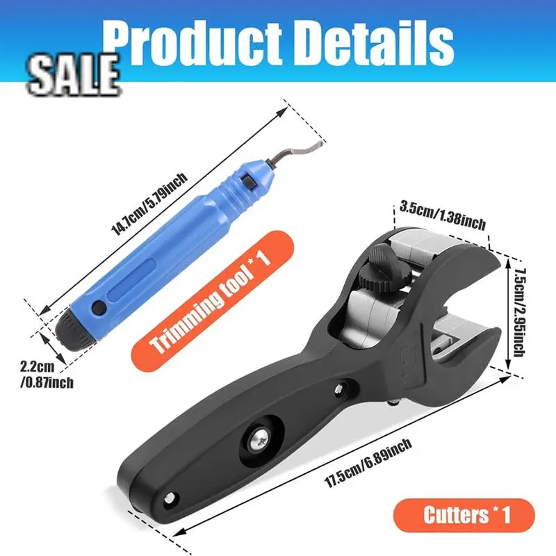 

Ratcheting Tubing Cutter Ratcheting Pvc Cutter For Cutting Pvc, Ppr, And Plastic Hoses, Ratcheting Tube Cutter (1/4" To 7/8")-A6