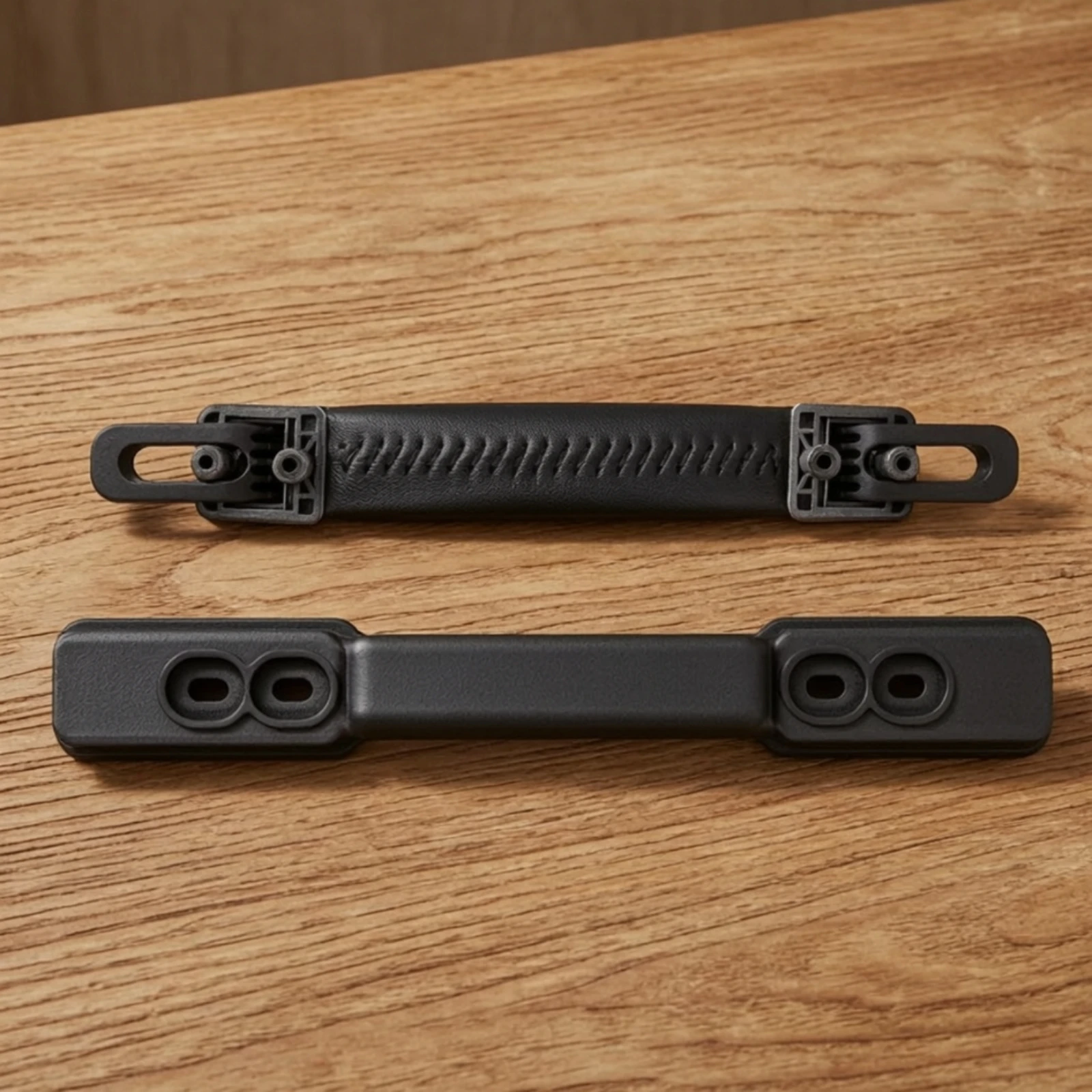 Carry Handle with Leather Grip Replacement Suitcase Handle Hardware Long-Lasting Slimline for Travelers