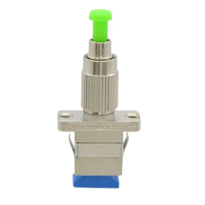 10PCS New Fiber Optic Adapter Connector SC Female-FC Male Fiber Single- Multimode Flange Coupler Factory Price Wholesale