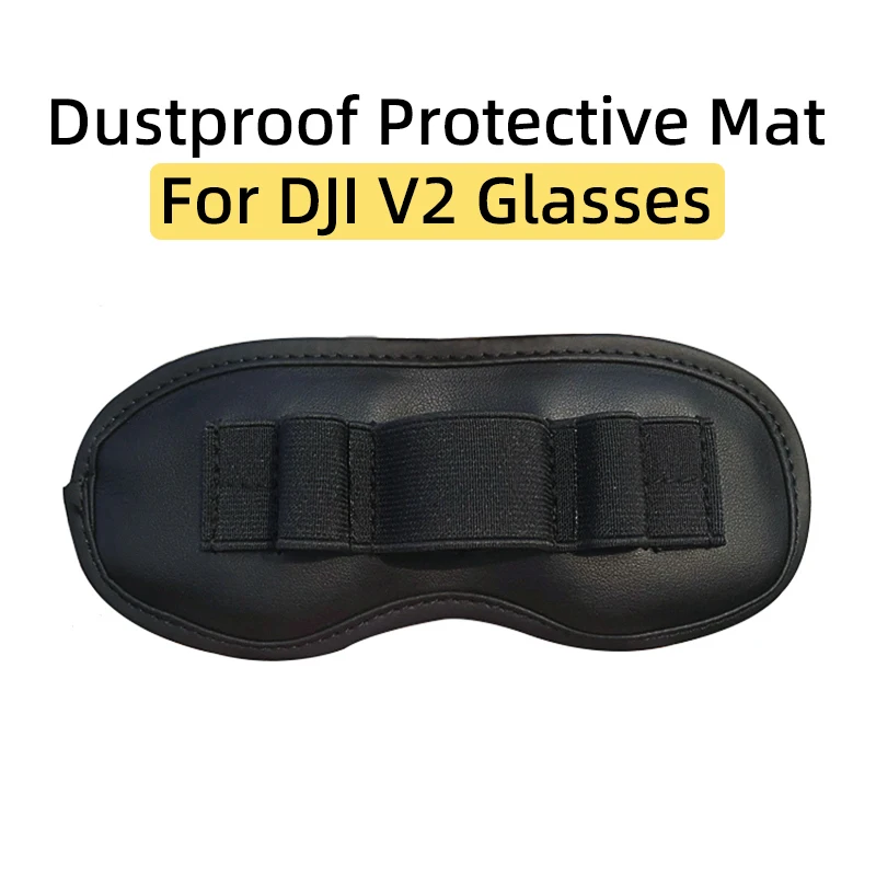 For DJI FPV/Avata Drone V2 Flight Glasses 3 in 1 Dustproof Mat Shading Protective Cover SD Card Antenna Storage Pad Accessories