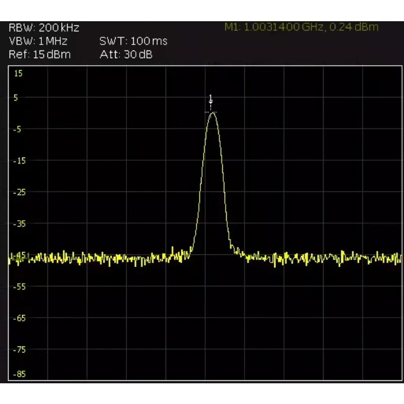 1GHz VCO broadband regulation, point frequency signal source DIY sweep output SMA