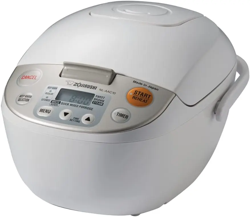 NL-AAC10 Micom Rice Cooker (Uncooked) and Warmer, 5.5 Cups/1.0-Liter