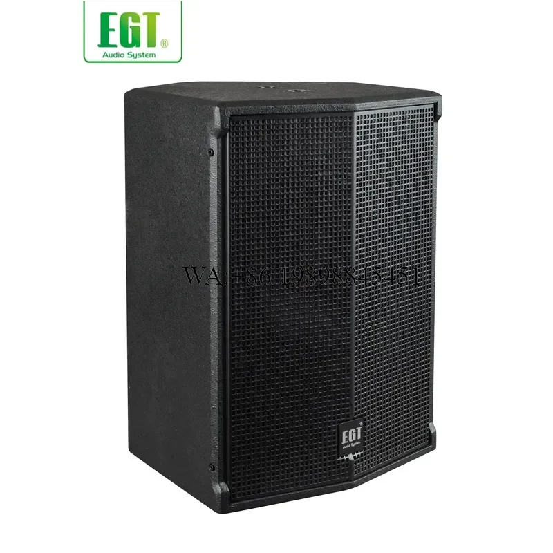 WMWMNU FX-10 Coaxial Loudspeaker 1x10 Inch 2-Way Passive Speaker High SPL Peak Power Professional Audio for Indoor and