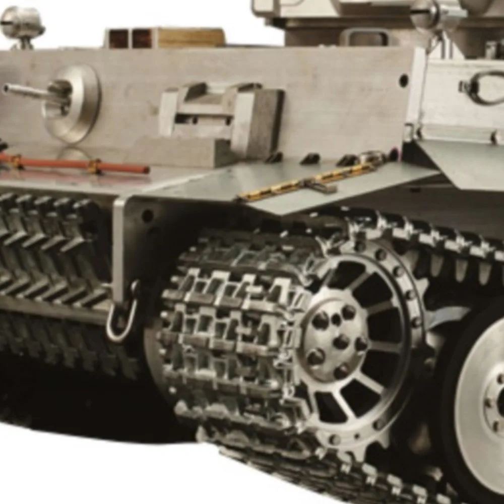 Czołg zdalnie sterowany HENG LONG RC, w całości metalowy, skala 1/8, niemiecki Giant Tiger I 3818 RTR, model zabawka dla chłopca, prezent do gry, TH16450