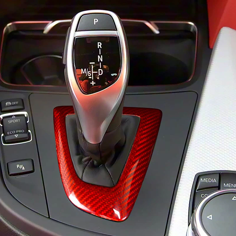 

Для BMW F20 F30 F32 F22 автомобильная консоль, ручка переключения передач, базовая панель, рамка, отделка, украшение, наклейка из углеродного волокна, аксессуары для интерьера