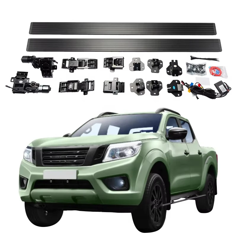 

Noble Compangy Manufacture Aluminum Alloy Automatic Electric Side Step For Nissan Navara NP300 Running Boards 2022