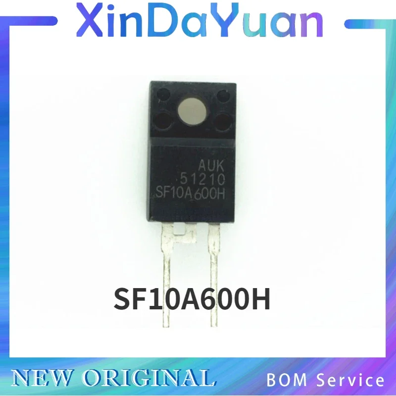 

10 шт. SF10A600H TO-220F жидкокристаллический плазменный диод