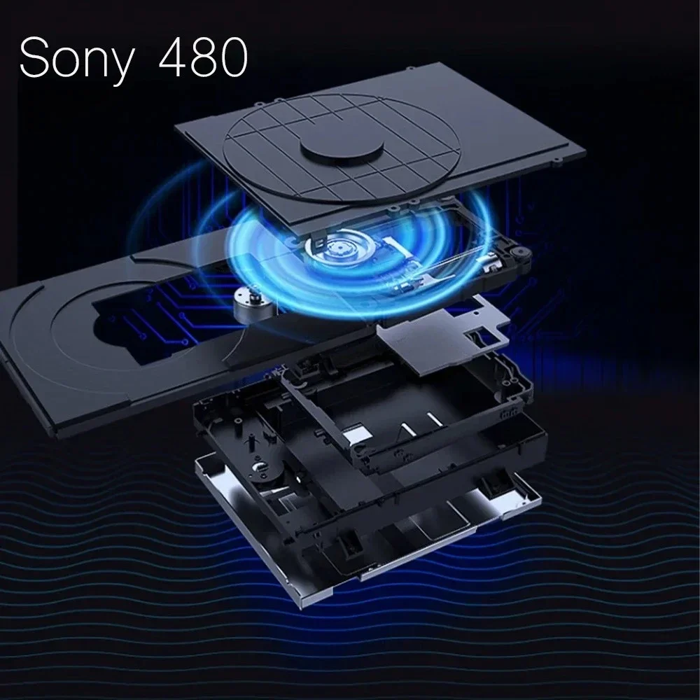 4K Blu-ray & DVD Player 3D HD VCD & CD Player With Hard Disk Playback High-End Multimedia Player