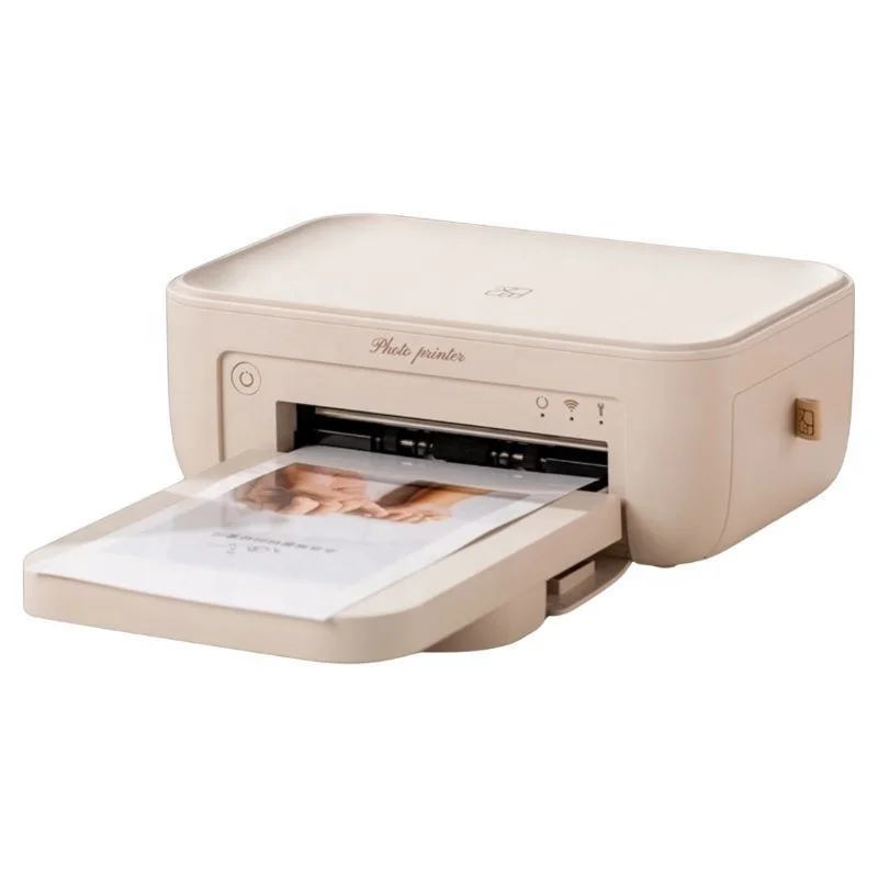 300DPI High Quality Compact Inkless Color Wifi Bluetooth Dye Sublimation Photo Printer