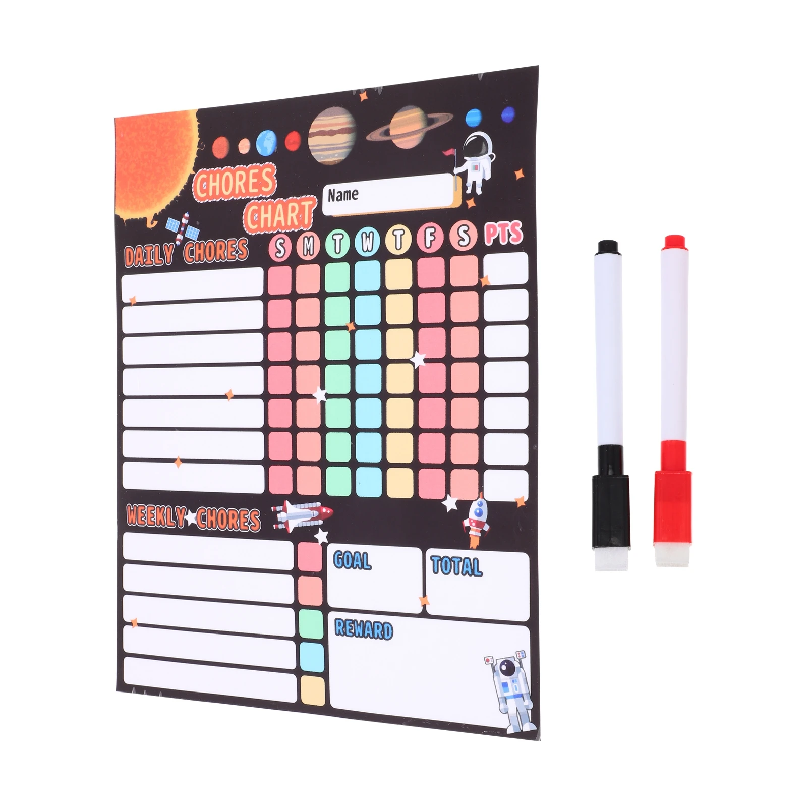 

Magnetic Reward Chart Kids Chore Tracker Fridge Stickers Behavior Planner Household Schedule Educational Tool Teaching Aids