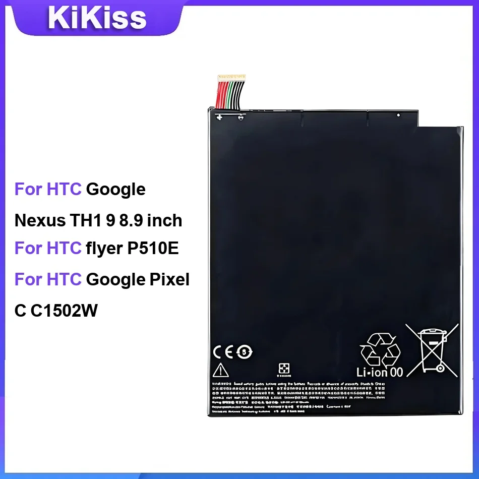 

Аккумулятор для HTC Google Nexus TH1 9 8.9 дюймов, для Pixel C C1502W, Flyer P510E, BOP82100, BG41200, C1552B