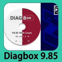 Diagbox V9.85 Win pp2000 Diagnose Adaptation diagnostic pour voiture obd2 scanner tuning Repair tools delphis diagnostics 2024