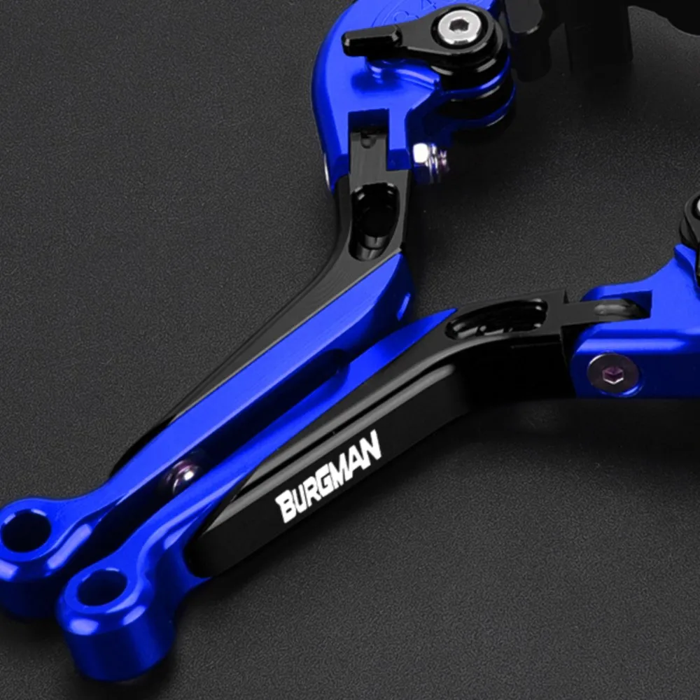 For Suzuki BURGMAN 650 2013 2014 2015 2016 2017 2018 2019 - 2025 Motorcycle Accessories Adjustable Folding Brake Clutch Levers