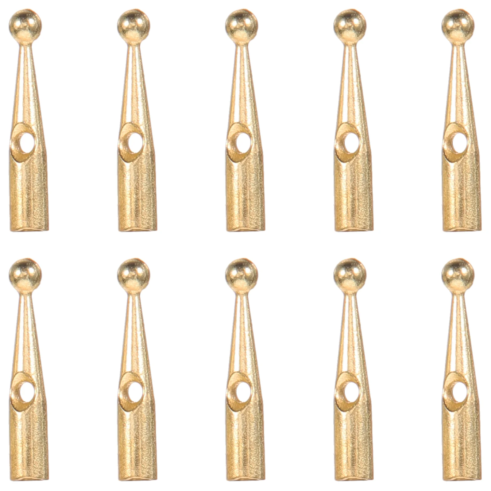 10 Pcs Umbrella Accessories Clear Umbrellas for Rain Tail Bead Folding Parts Bone Covers Beads