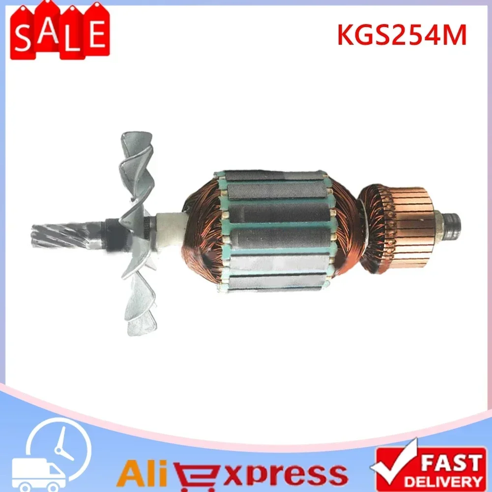 

1 шт. якорь 220-240 В для Metabo KGS254M 310011490 Замена аксессуаров для электроинструментов, высокое качество