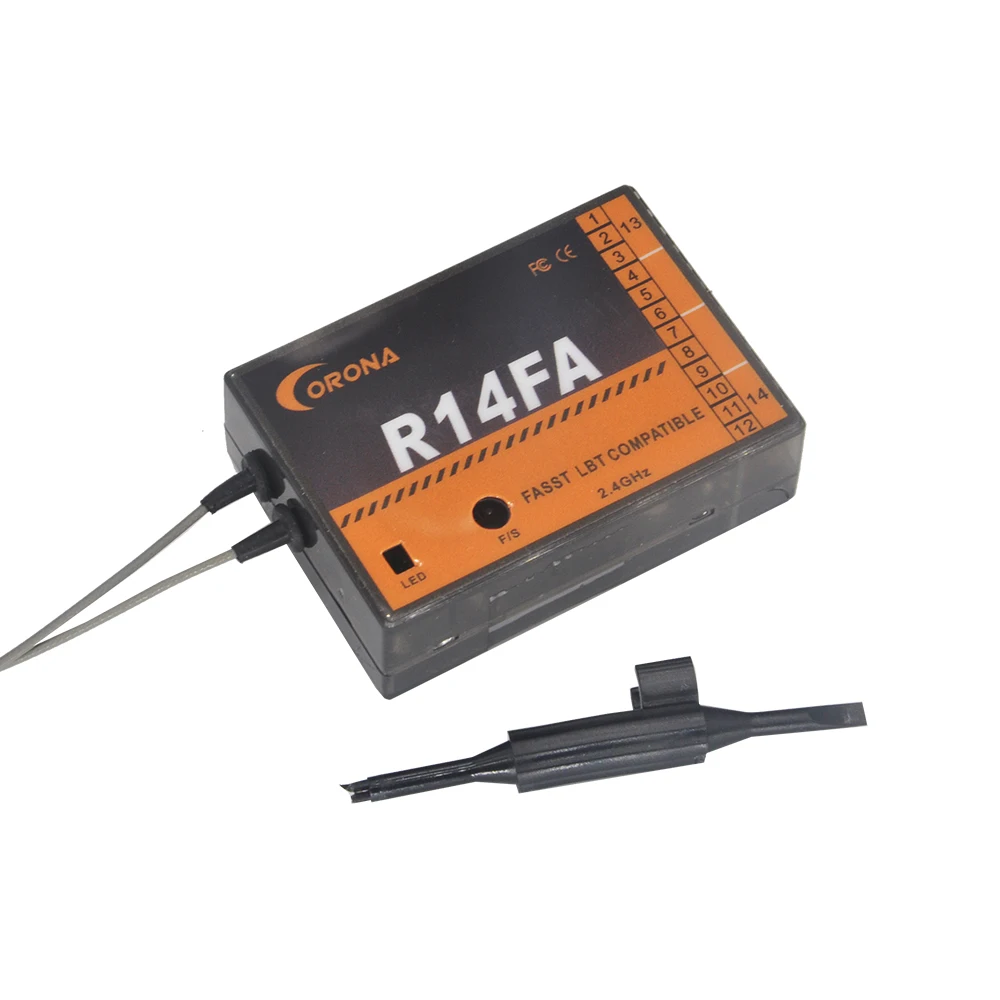 Corona Futaba 2.4Ghz FASST R14FA – Kompatybilny odbiornik 14-kanałowy dla modeli lotniczych:评测 i praktyczne zastosowanie