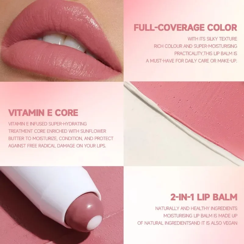 Lápiz labial de terciopelo mate, suave, de larga duración, taza antiadherente, bálsamo labial de colores brillantes, maquillaje de esmalte de labios rojo y rosa