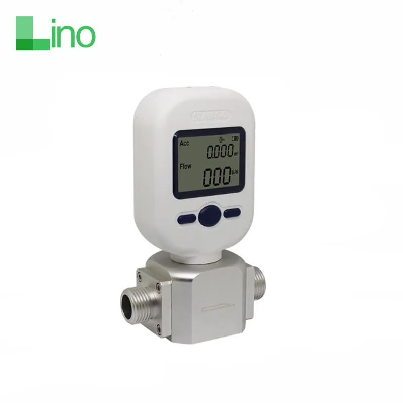 LN MF5712 portable modbus co2 inline co2 price mass flow meter for gas