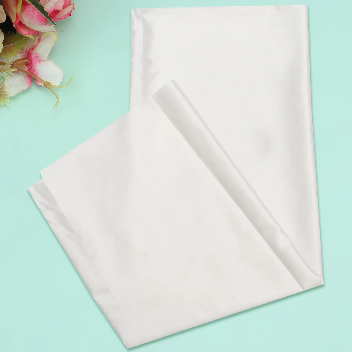 التصوير خلفية القماش 100X75 سنتيمتر الأبيض محاكاة الحرير غير عاكس ل صورة تبادل لاطلاق النار الفيديو استوديو خلفية المهنية