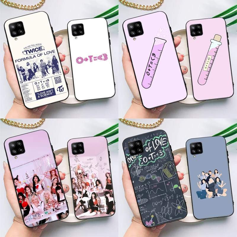 TWICE Formula of Love O+T=3 Kpop Case For Samsung Galaxy A54 A34 A52 A32 A22 A12 A13 A14 A23 A33 A53 A73 A51 A71 Cover