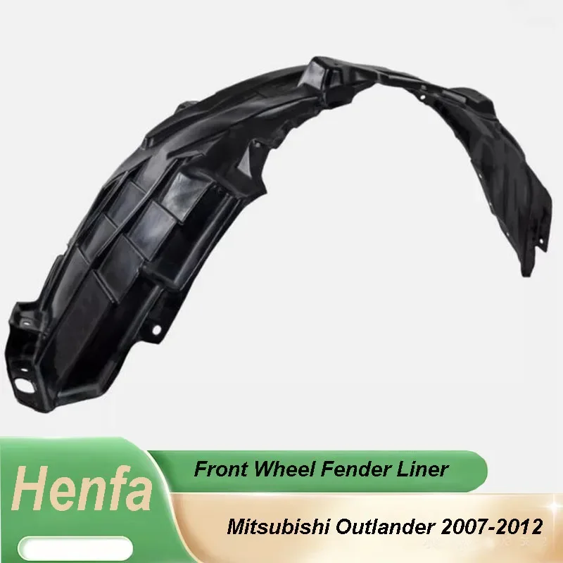 Henfa Brand New Front Wheel Fender Liner Lined Mudguard 5370A954 5370A953 For Mitsubishi Outlander 2007-2012