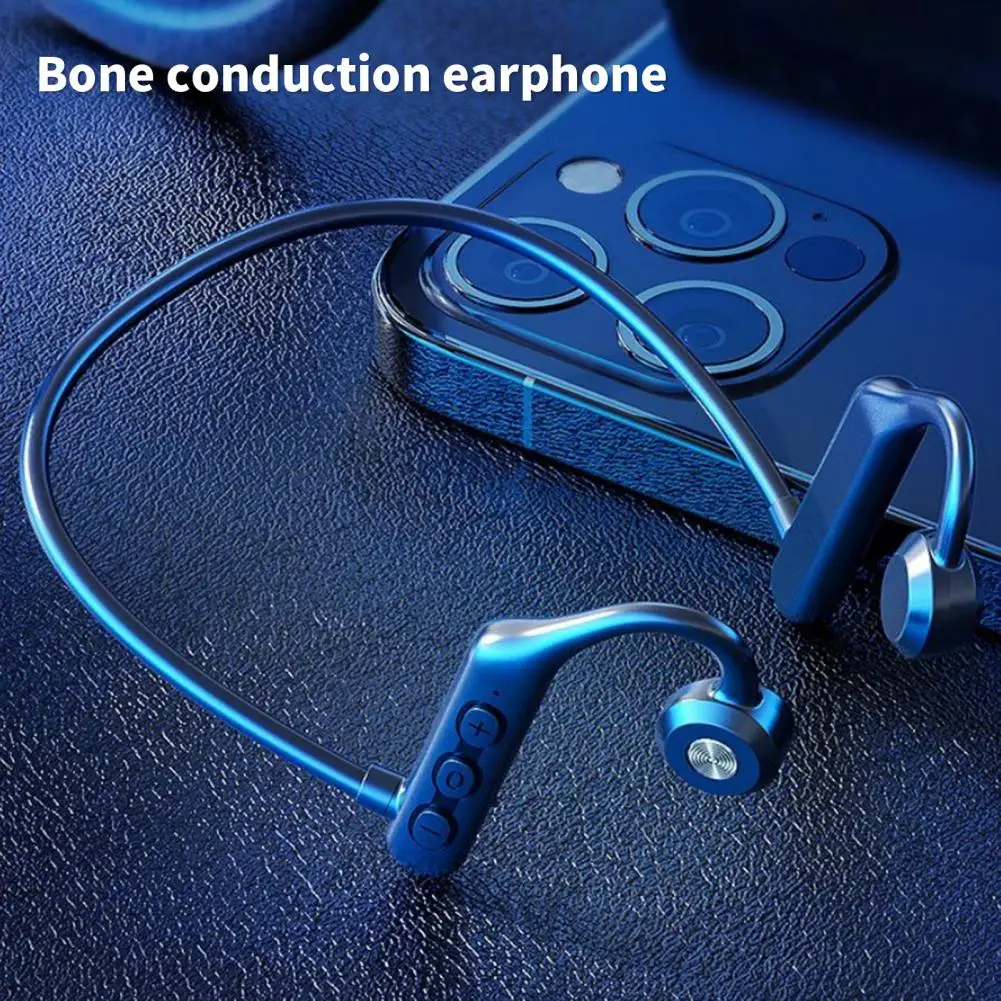 Wireless Earphone Air Conduction Bluetooth-compatible 5.3 Subwoofer Intelligent Noise Reduction Stereo Surround IPX5 Waterproof