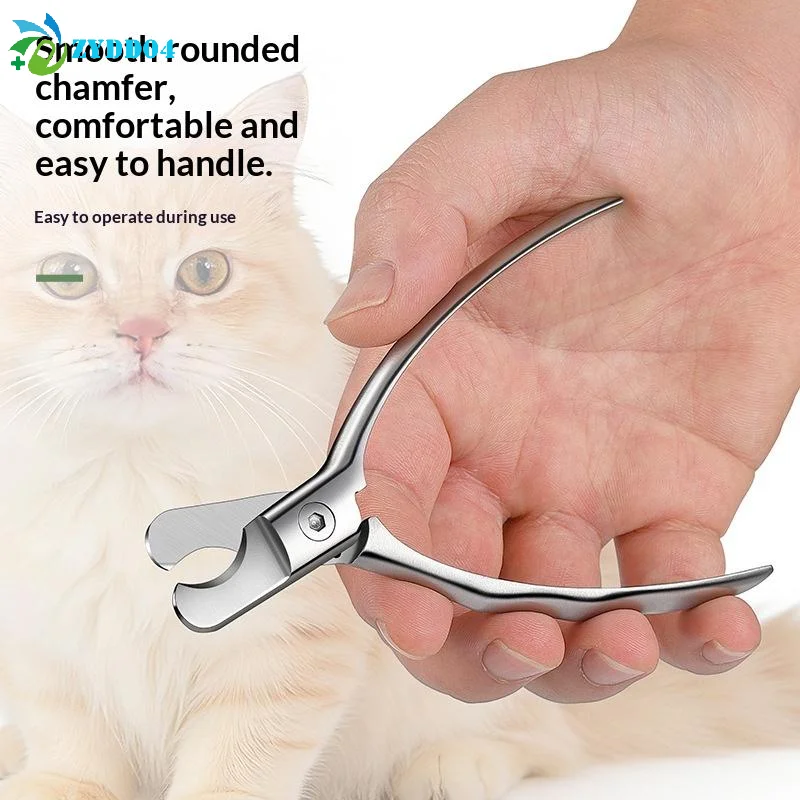 ●1Pcs Pet Professional All Steel ﻿Dog Cat Nail Clippers Trimmer Durable Blades Sharp Safe Cat Dog Grooming Tool