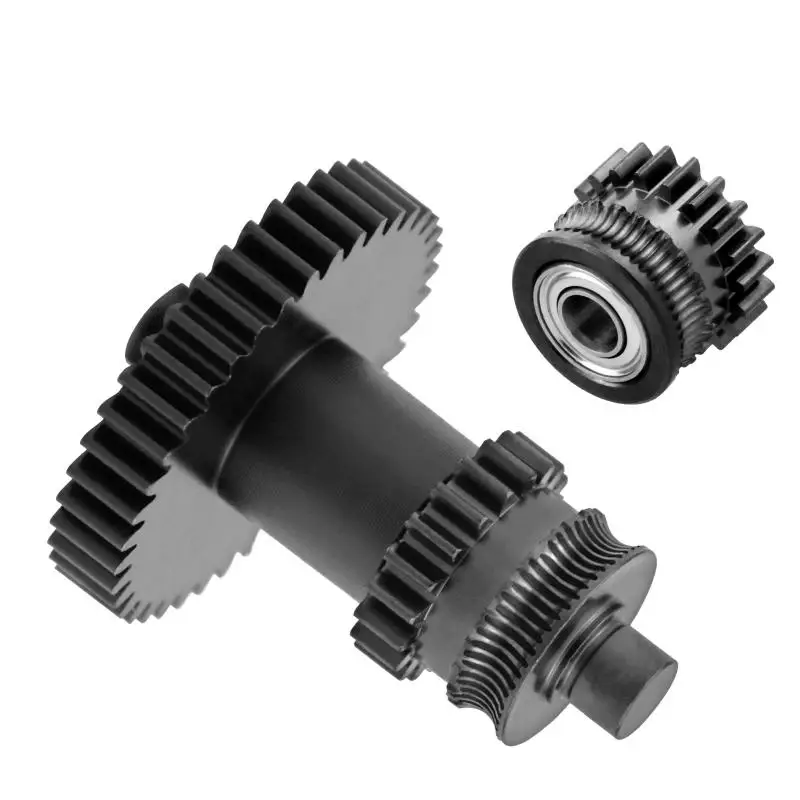 Para extrusora combinada Kobra2, Kit de engranajes con revestimiento Nano, acero endurecido, mayor precisión, 1 unidad, Kit de engranajes para Anycubic Kobra 2