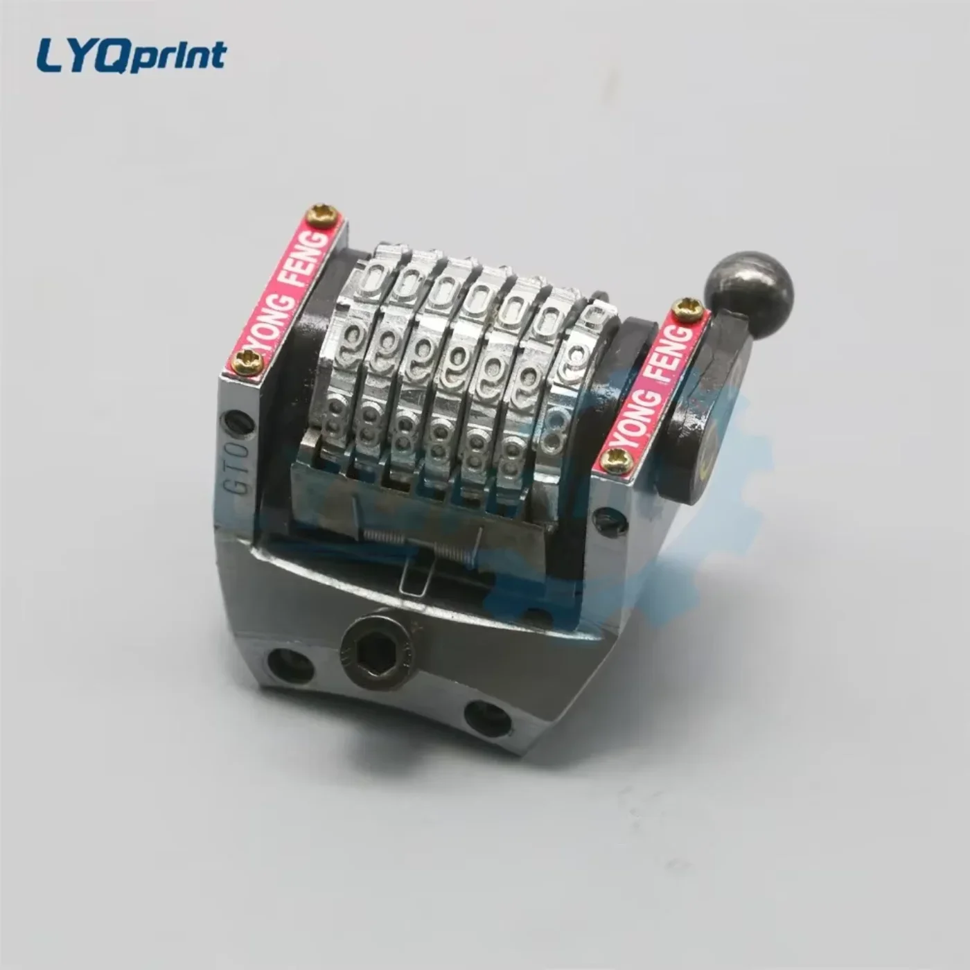 1 Piece Heidelberg GTO Parts 7 Digits Numbering Machine Vertical Backward Jump Mode 098765... ﻿