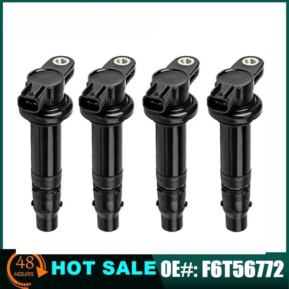 

4PCS New Ignition Coil F6T56772 For Yamaha 1200 XT1200Z Super Tenere 2010 - 2015 For Suzuki DF 40/50 Outboard Car Accessories