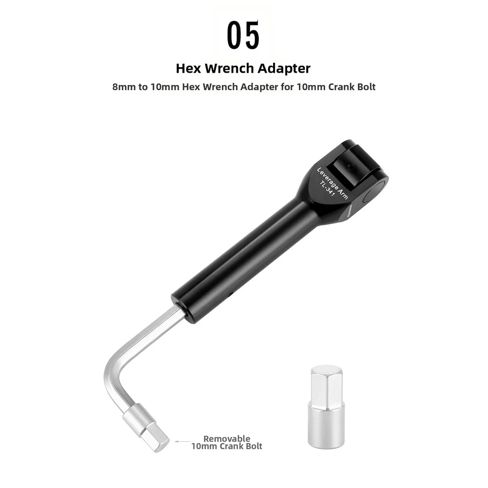 

Black Crank Bolt Removal Tool Lightweight Bicycle Maintenance Tool Stainless Steel Construction Aluminum Alloy Handwheel